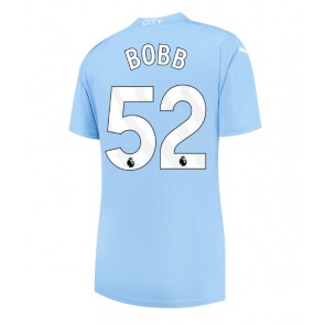 Manchester City Oscar Bobb #52 Hemmatröja Dam 2023-24 Kortärmad